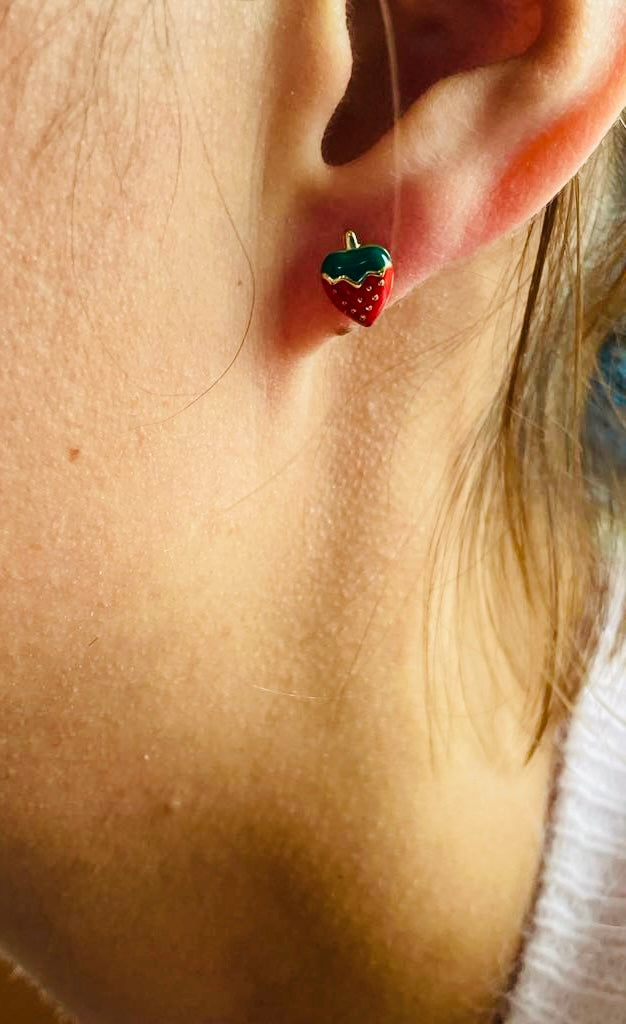 Puces d'oreilles - fraises