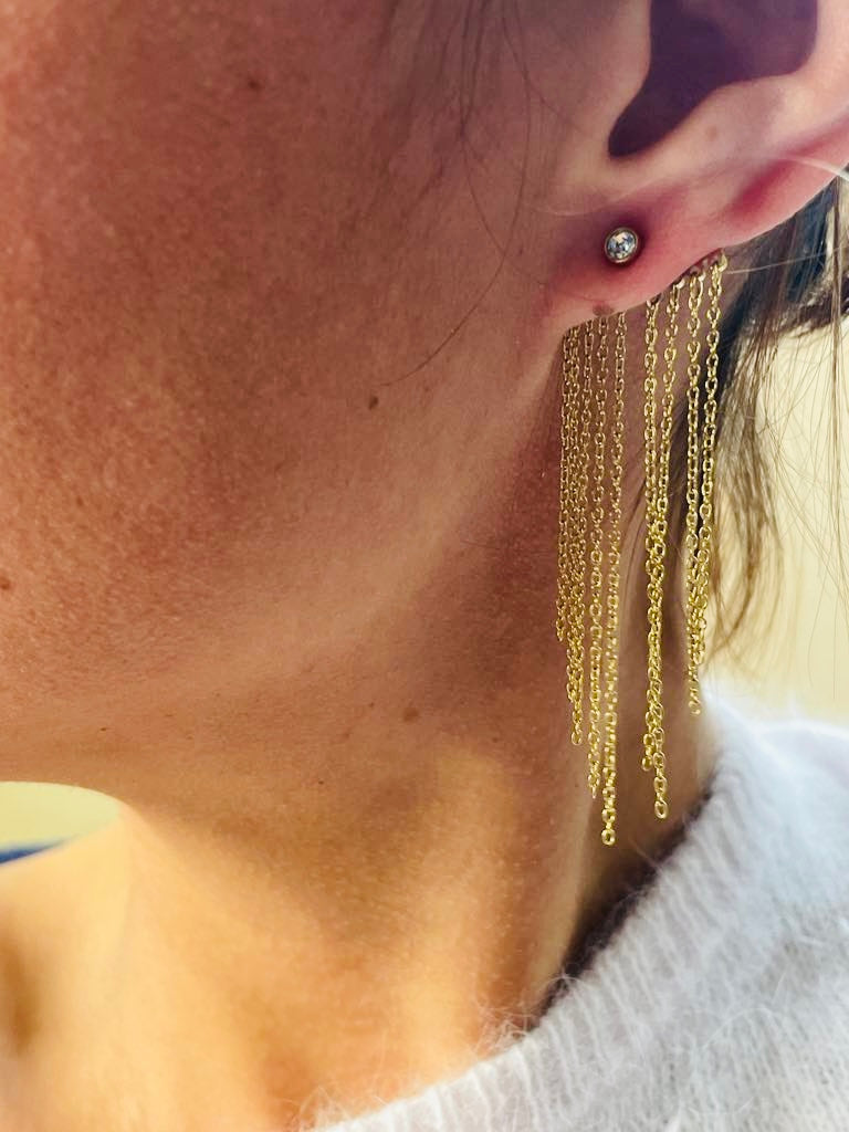 Boucles d'oreilles pendantes - Asline