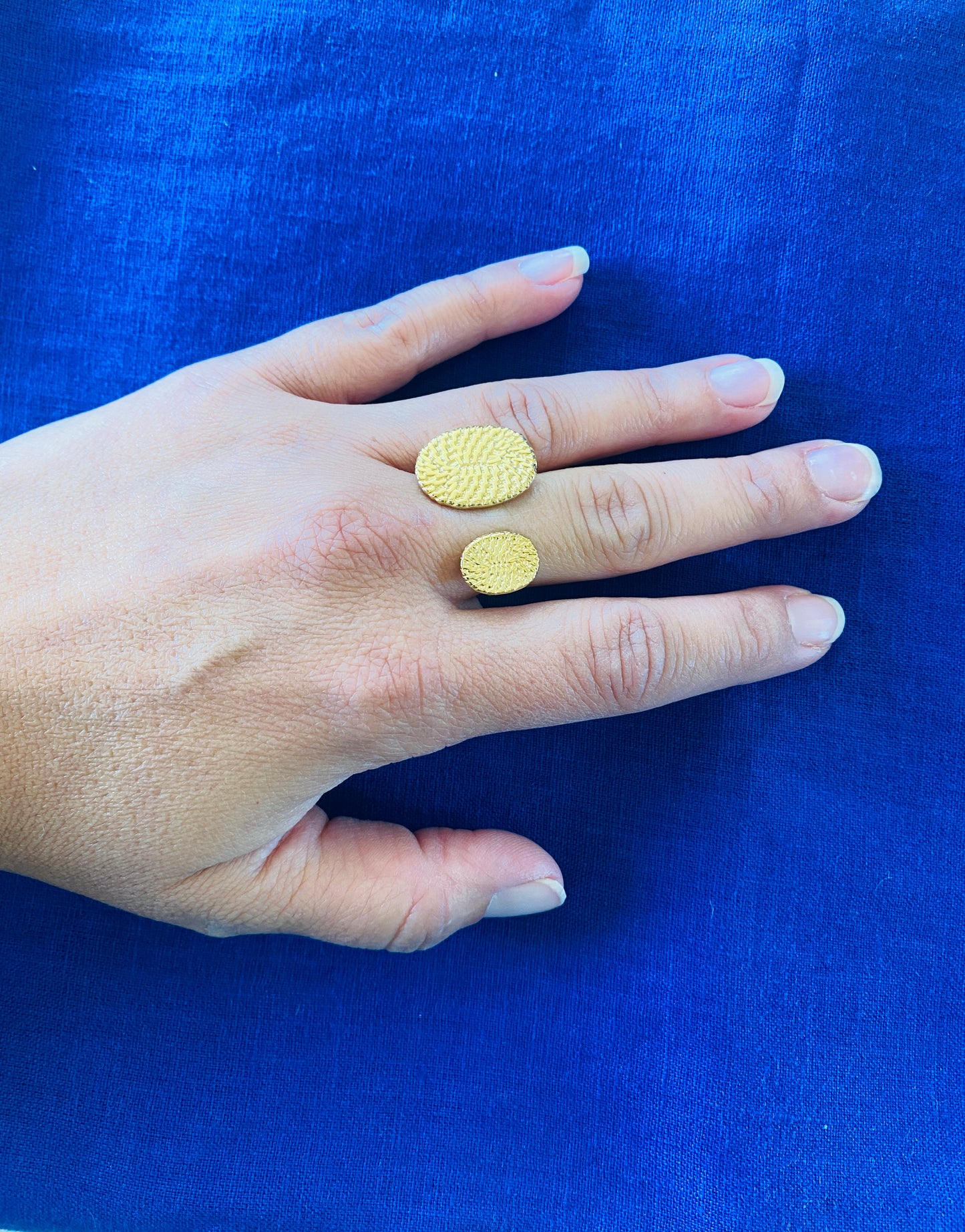 Bague Sonorina - Doré - Taille réglable