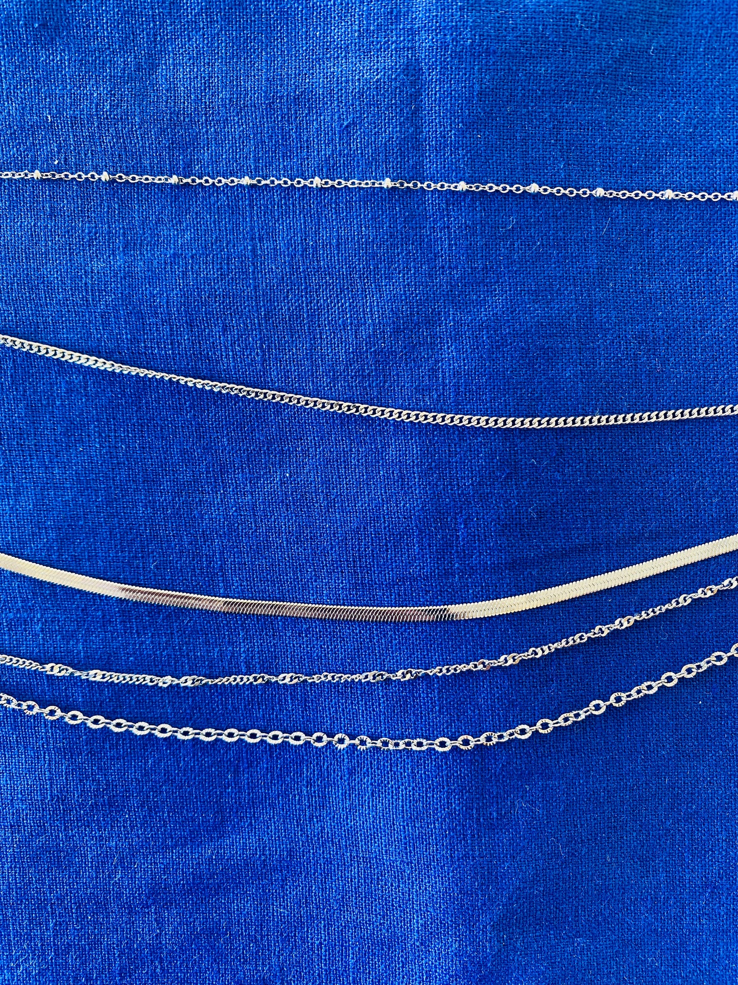 Collier Bellucia - argenté - multi-rangs