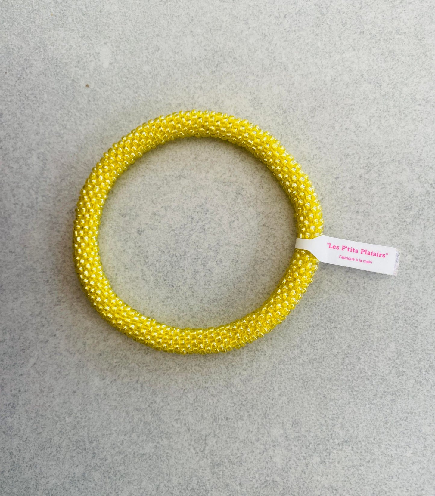Bracelet népalais - jaune