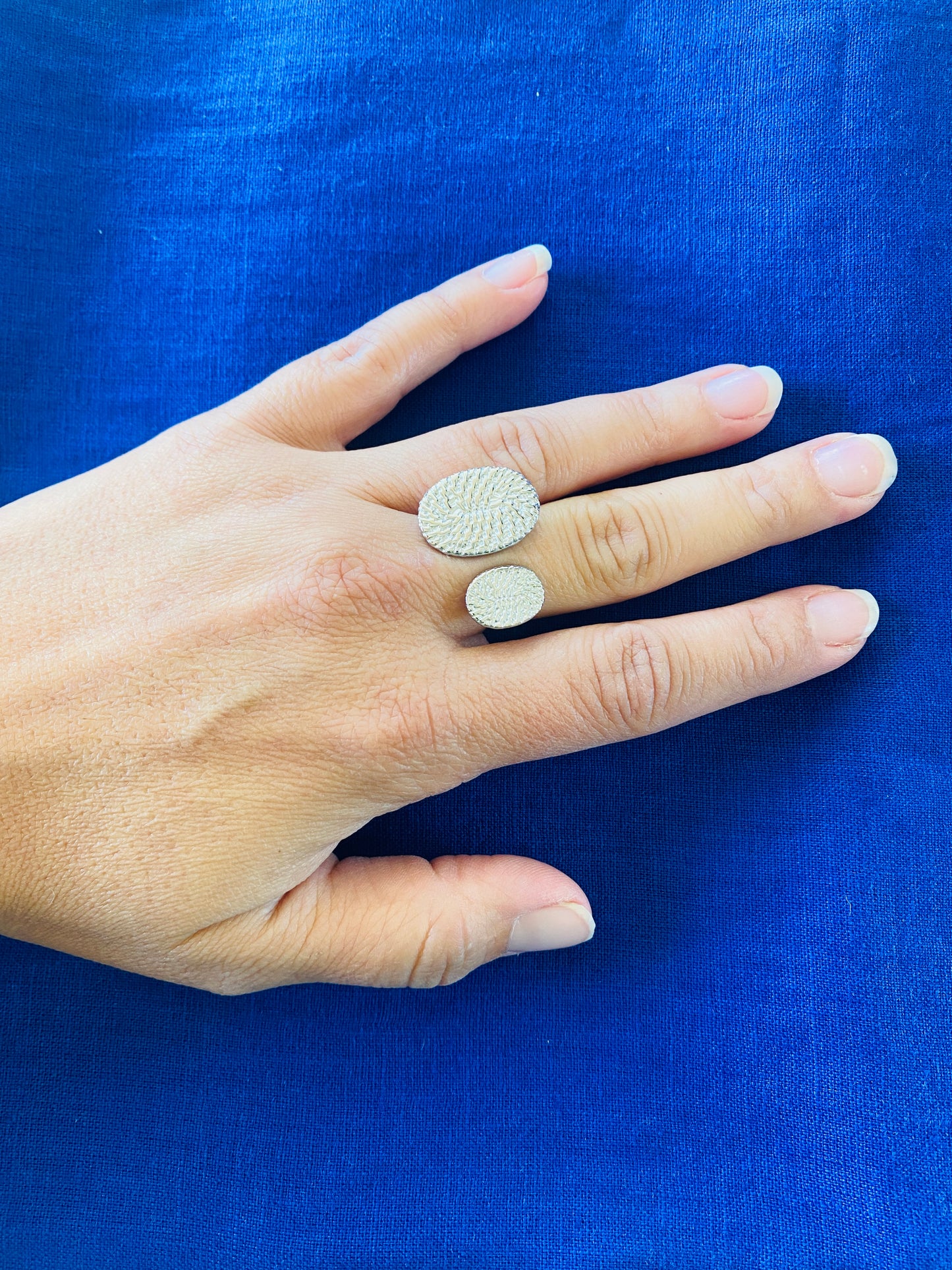 Bague Sonorina - Argenté - Taille réglable