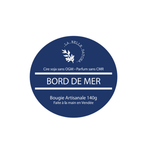 Bougie artisanale Elégance - Bord de Mer - 140g