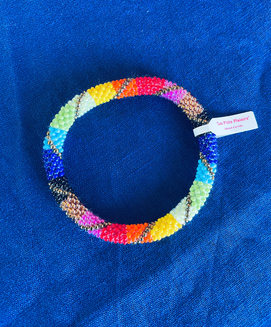 Bracelet népalais - multi-couleurs