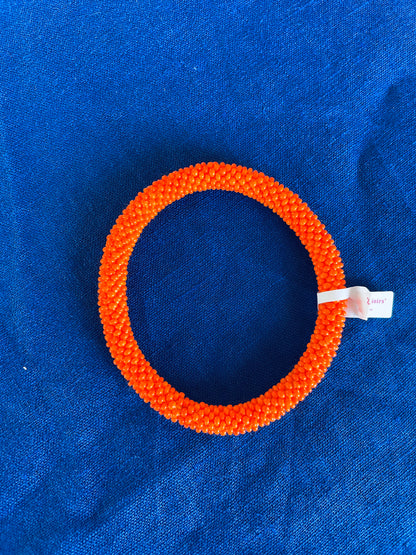 Bracelet népalais - orange
