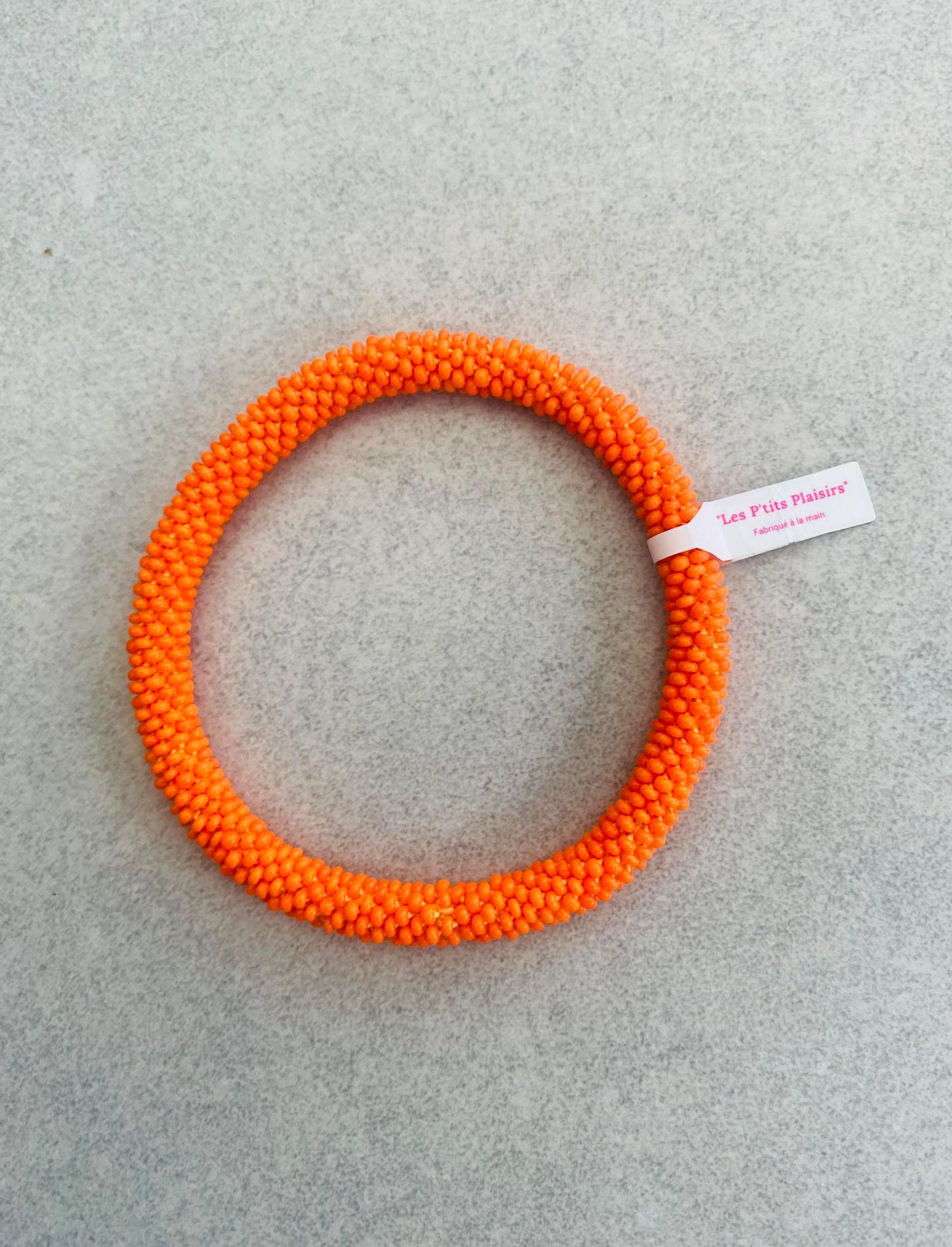 Bracelet népalais - orange